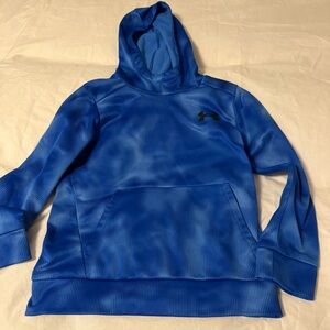 Under Armour Blue Hoodie size small blue and some black detail